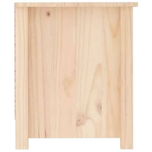 Ormarić za cipele 110 x 38 x 45,5 cm od masivne borovine - Prirodna 1 Cijena
