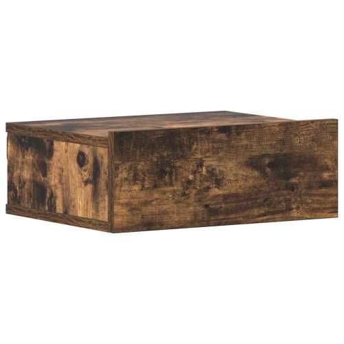 Viseći noćni ormarići 2 kom boja hrasta 40 x 30 x 15 cm drveni - Dimljeni hrast 2 Cijena