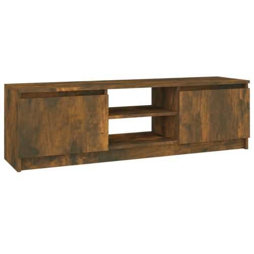 TV ormarić dimljeni hrast 120 x 30 x 35,5 cm konstruirano drvo - Dimljeni hrast 1 Cijena