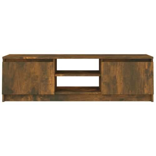 TV ormarić dimljeni hrast 120 x 30 x 35,5 cm konstruirano drvo - Dimljeni hrast 1 Cijena