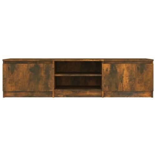 TV ormarić dimljeni hrast 140 x 40 x 35,5 cm konstruirano drvo - Dimljeni hrast 1 Cijena