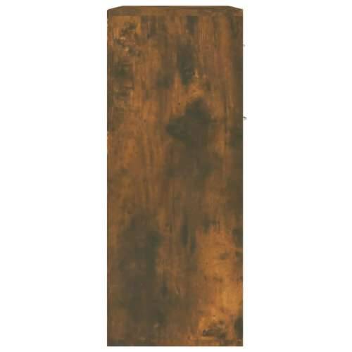 Komoda boja dimljenog hrasta 60x30x75 cm od konstruiranog drva  - Dimljeni hrast 1 Cijena