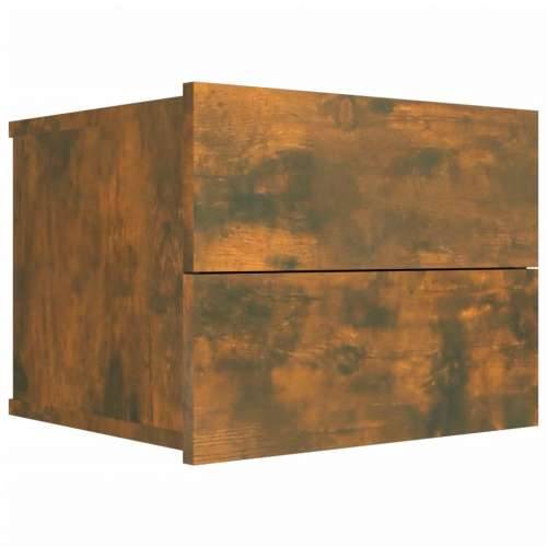 Noćni ormarići 2 kom dimljeni hrast 40 x 30 x 30 cm drveni - Dimljeni hrast 2 Cijena