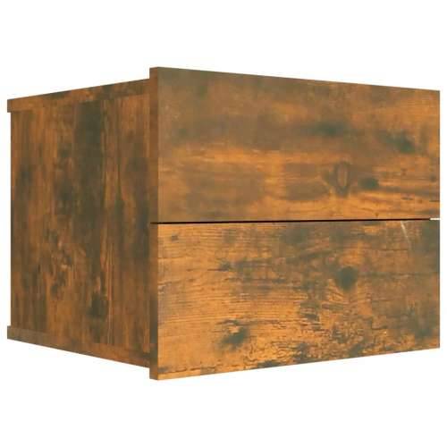 Noćni ormarići 2 kom dimljeni hrast 40 x 30 x 30 cm drveni - Dimljeni hrast 2 Cijena