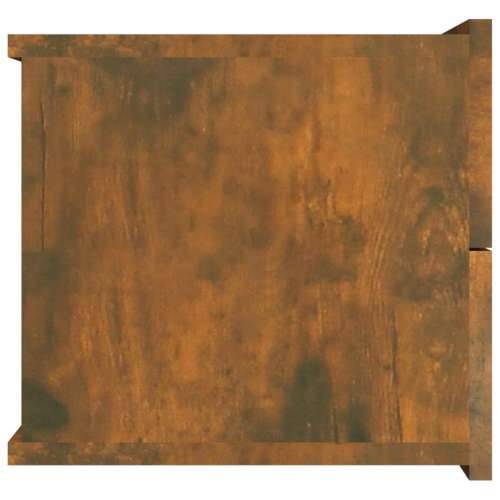 Noćni ormarići 2 kom dimljeni hrast 40 x 30 x 30 cm drveni - Dimljeni hrast 2 Cijena