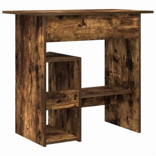 Radni stol boja dimljenog hrasta 80x45x74 cm konstruirano drvo - Dimljeni hrast Cijena