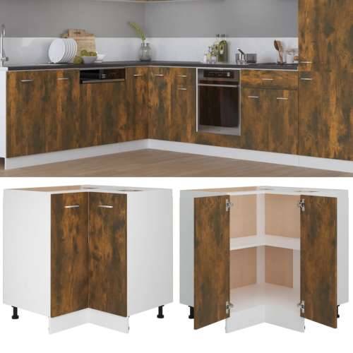 Kuhinjski ormarić “Lyon” dimljeni hrast 75,5 x 75,5 x 81,5 cm - Dimljeni hrast 75.5 x 75.5 x 81.5 cm 1 1x corner bottom cabinet  Cijena