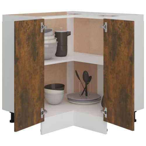 Kuhinjski ormarić “Lyon” dimljeni hrast 75,5 x 75,5 x 81,5 cm - Dimljeni hrast 75.5 x 75.5 x 81.5 cm 1 1x corner bottom cabinet  Cijena