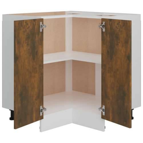 Kuhinjski ormarić “Lyon” dimljeni hrast 75,5 x 75,5 x 81,5 cm - Dimljeni hrast 75.5 x 75.5 x 81.5 cm 1 1x corner bottom cabinet  Cijena