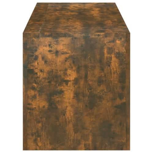 TV ormarić s LED svjetlima boja dimljenog hrasta 120x35x40 cm - Dimljeni hrast 1 Cijena