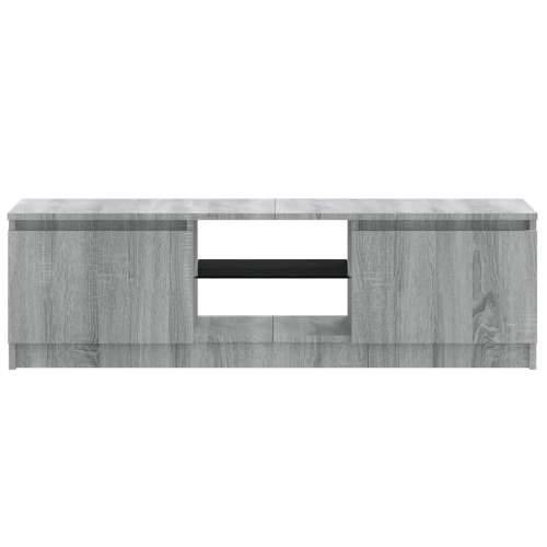 TV ormarić s LED svjetlima boja hrasta sonome 120x30x36 cm - Sivi hrast sonoma 120 x 30 x 36 cm 1 Cijena