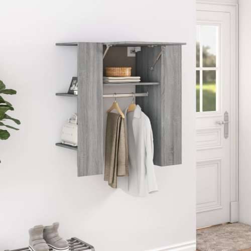 Ormarić za hodnik sivi hrast 97,5x37x99 cm konstruirano drvo - Sivi hrast sonoma 1 Cijena