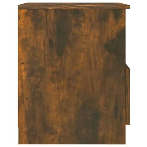 Noćni ormarić dimljeni hrast 40 x 40 x 50 cm konstruirano drvo - Dimljeni hrast 1 Cijena