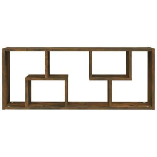 Zidna polica boja dimljenog hrasta 36x16x90cm konstruirano drvo - Dimljeni hrast 1 Cijena