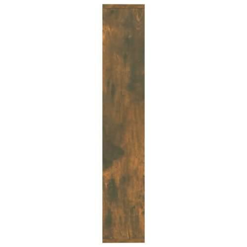 Zidna polica boja dimljenog hrasta 36x16x90cm konstruirano drvo - Dimljeni hrast 1 Cijena