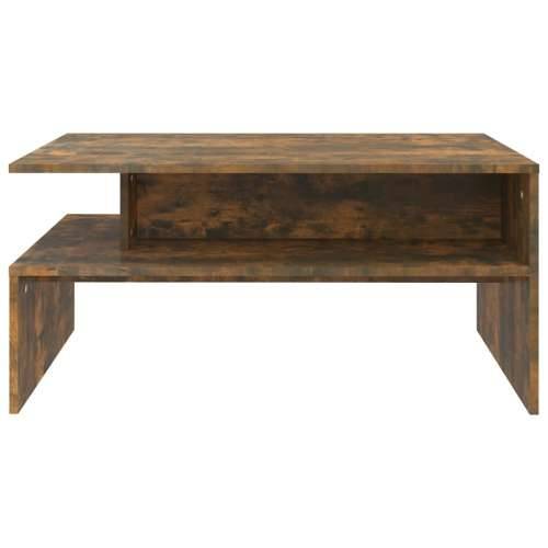 Stolić za kavu boja hrasta 90 x 60 x 42,5 cm konstruirano drvo - Dimljeni hrast 1 Cijena
