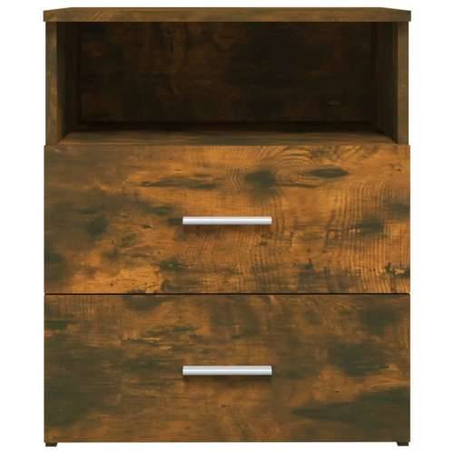 Noćni ormarići 2 kom boja dimljenog hrasta 50 x 32 x 60 cm - Dimljeni hrast 2 Cijena