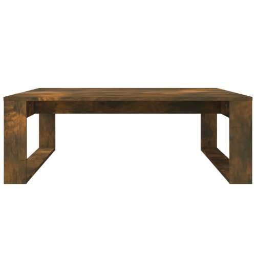 Stolić za kavu dimljeni hrast 100x100x35 cm konstruirano drvo - Dimljeni hrast 100 x 100 cm 1 Cijena