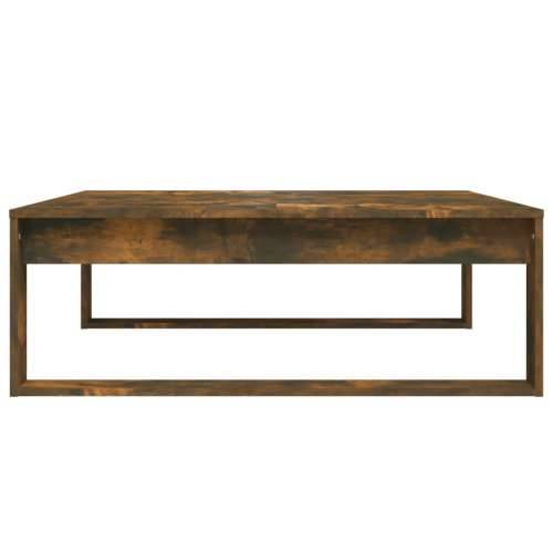 Stolić za kavu dimljeni hrast 100x100x35 cm konstruirano drvo - Dimljeni hrast 100 x 100 cm 1 Cijena