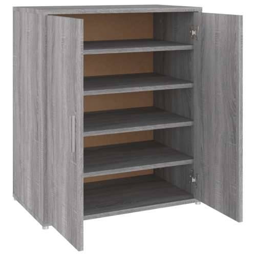 Ormarić za cipele sivi hrast 60 x 35 x 70 cm konstruirano drvo - Sivi hrast sonoma 60 x 35 x 70 cm 1 shoe cabinet with door Cijena