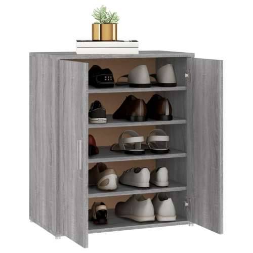 Ormarić za cipele sivi hrast 60 x 35 x 70 cm konstruirano drvo - Sivi hrast sonoma 60 x 35 x 70 cm 1 shoe cabinet with door Cijena