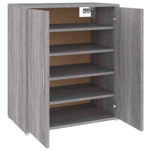 Ormarić za cipele sivi hrast 60 x 35 x 70 cm konstruirano drvo - Sivi hrast sonoma 60 x 35 x 70 cm 1 shoe cabinet with door Cijena