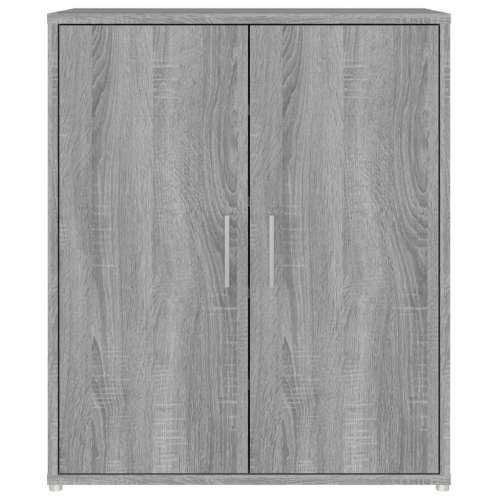 Ormarić za cipele sivi hrast 60 x 35 x 70 cm konstruirano drvo - Sivi hrast sonoma 60 x 35 x 70 cm 1 shoe cabinet with door Cijena