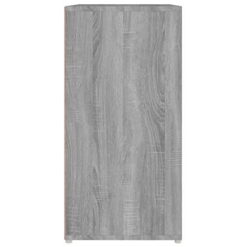 Ormarić za cipele sivi hrast 60 x 35 x 70 cm konstruirano drvo - Sivi hrast sonoma 60 x 35 x 70 cm 1 shoe cabinet with door Cijena