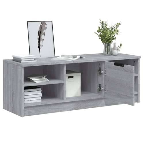 TV ormarić boja hrasta sonome 102x35,5x36,5cm konstruirano drvo - Sivi hrast sonoma 1 Cijena