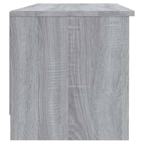 TV ormarić boja hrasta sonome 102x35,5x36,5cm konstruirano drvo - Sivi hrast sonoma 1 Cijena