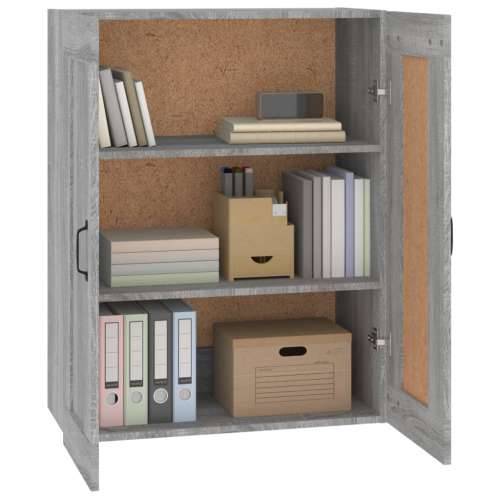 Viseći zidni ormarić boja hrasta sonome 69,5 x 32,5 x 90 cm - Sivi hrast sonoma 1 Cijena