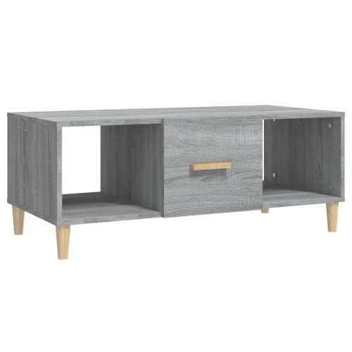 Stolić za kavu boja hrasta 102x50x40 cm konstruirano drvo - Sivi hrast sonoma 1 Cijena