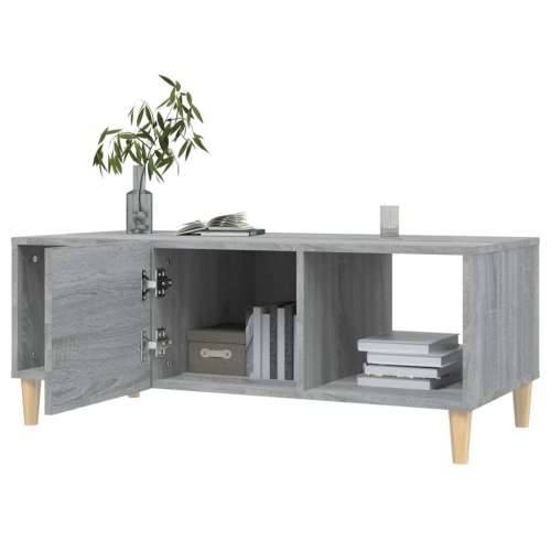 Stolić za kavu boja hrasta 102x50x40 cm konstruirano drvo - Sivi hrast sonoma 1 Cijena