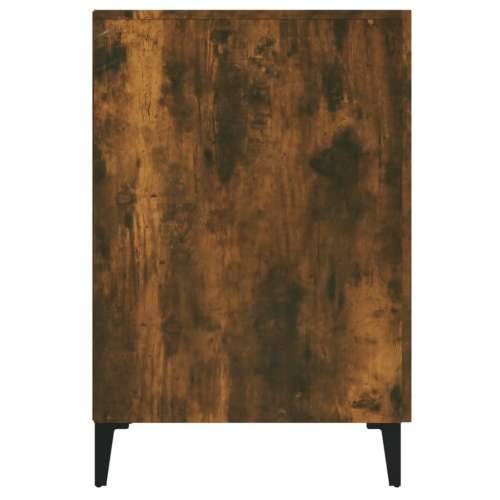 Radni stol boja dimljenog hrasta 140x50x75 cm konstruirano drvo - Dimljeni hrast Cijena