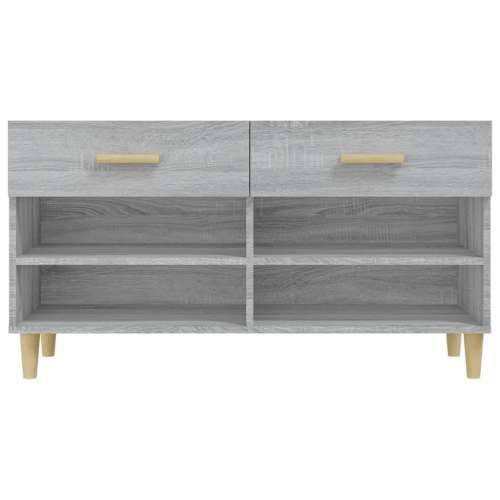 Ormarić za cipele sivi hrast 102 x 35 x 55 cm konstruirano drvo - Sivi hrast sonoma 1 Cijena