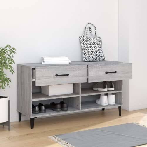 Ormarić za cipele sivi hrast 102 x 35 x 55 cm konstruirano drvo - Sivi hrast sonoma 1 Cijena