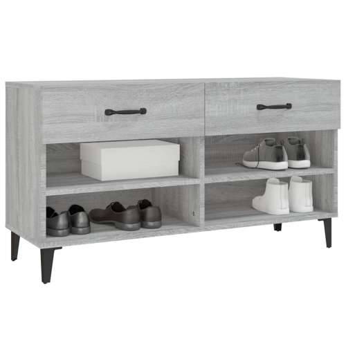 Ormarić za cipele sivi hrast 102 x 35 x 55 cm konstruirano drvo - Sivi hrast sonoma 1 Cijena