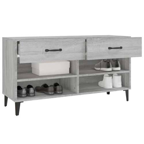 Ormarić za cipele sivi hrast 102 x 35 x 55 cm konstruirano drvo - Sivi hrast sonoma 1 Cijena
