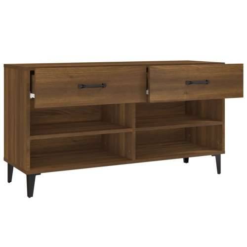 Ormarić za cipele smeđi hrast 102x35x55 cm konstruirano drvo - Smeđi hrast 1 Cijena
