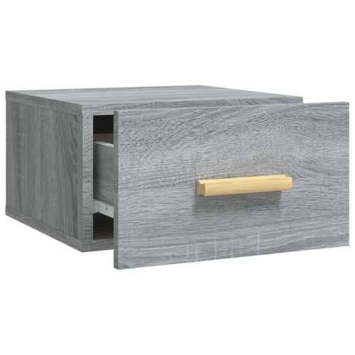 Zidni noćni ormarić boja sivog hrasta sonome 35 x 35 x 20 cm - Sivi hrast sonoma 1 Cijena