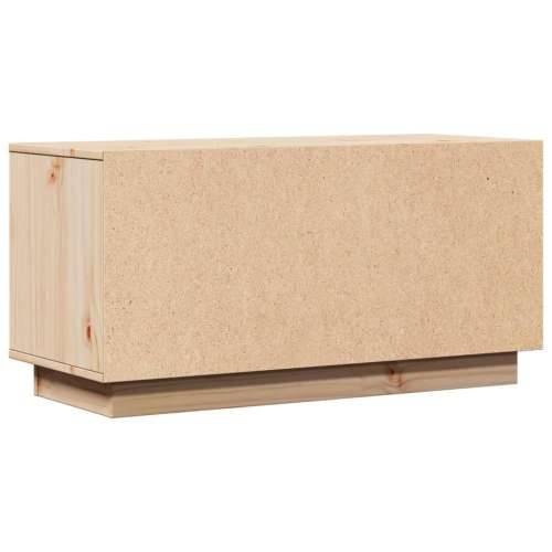 TV ormarić 80 x 34 x 40 cm od masivne borovine - Prirodna 1 Cijena