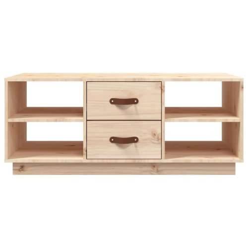 Stolić za kavu 100 x 50 x 41 cm od masivne borovine - Prirodna 1 Cijena