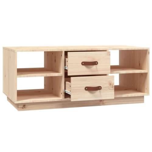 Stolić za kavu 100 x 50 x 41 cm od masivne borovine - Prirodna 1 Cijena