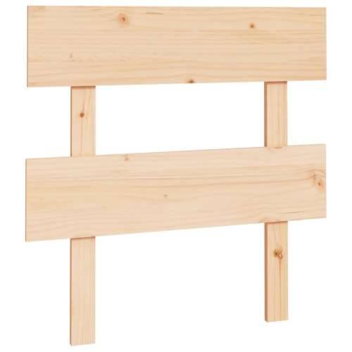 Uzglavlje za krevet 78,5 x 3 x 81 cm od masivne borovine - Prirodna 78.5 x 81 cm 1 Cijena