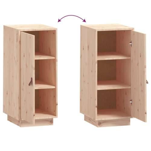 Komoda 34 x 40 x 75 cm od masivne borovine - Prirodna 1 Cijena