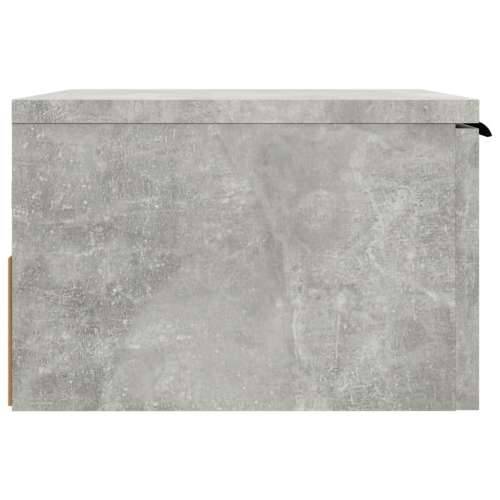 Zidni noćni ormarići 2 kom siva boja betona 34 x 30 x 20 cm - Beton siva 2 Cijena