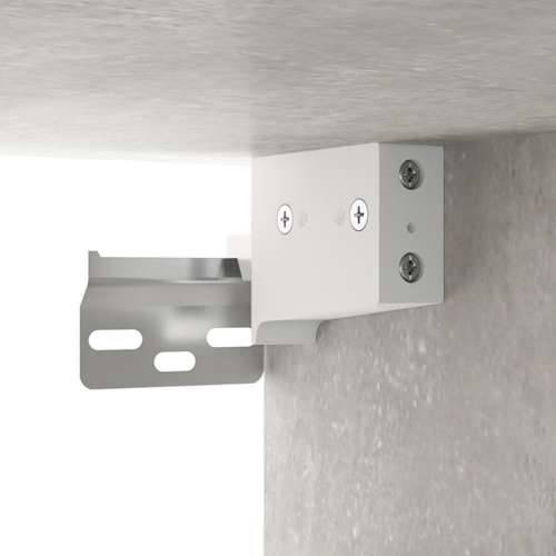 Zidni noćni ormarići 2 kom siva boja betona 34 x 30 x 20 cm - Beton siva 2 Cijena
