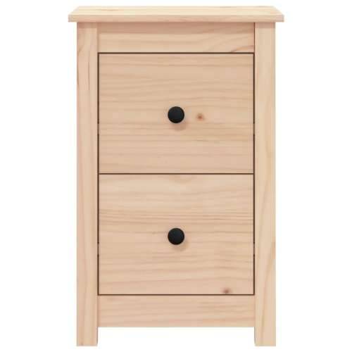 Noćni ormarići 2 kom 40x35x61,5 cm od masivne borovine - Prirodna 2 Cijena