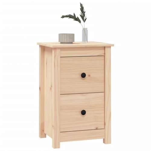 Noćni ormarići 2 kom 40x35x61,5 cm od masivne borovine - Prirodna 2 Cijena