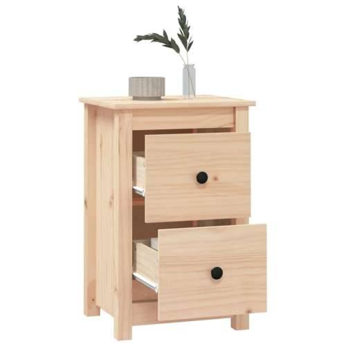 Noćni ormarići 2 kom 40x35x61,5 cm od masivne borovine - Prirodna 2 Cijena